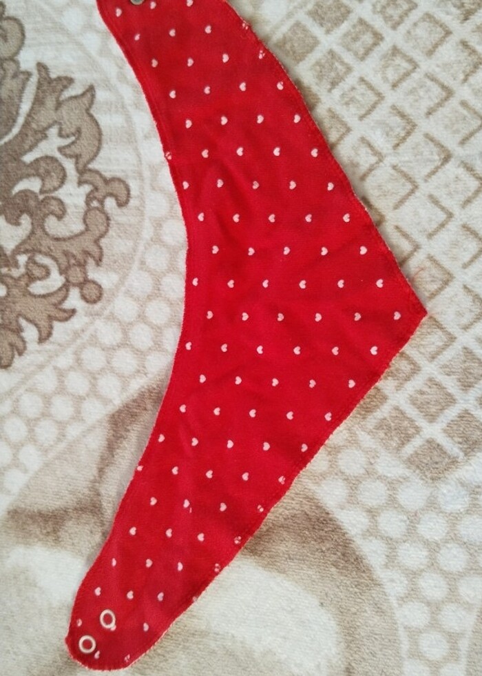 Bebek boyunluk ve önlük - Görsel 2