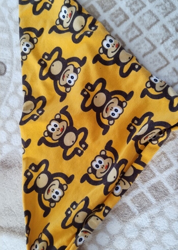 Bebek boyunluk ve önlük - Görsel 4