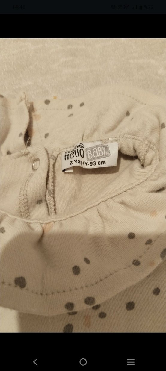 Kız bebek gömlek - Görsel 5