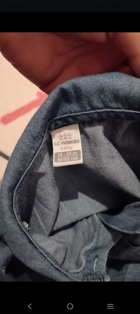 Kız bebek gömlek - Görsel 3