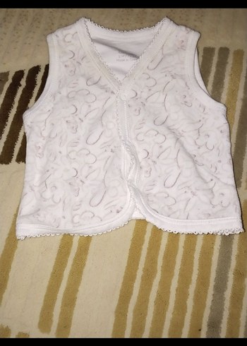 Kız bebek İşlemeli yelek - Görsel 3