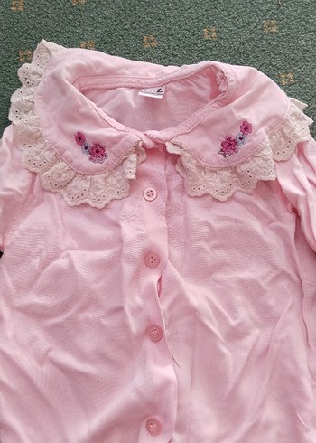 Kız bebek gömlek - Görsel 3