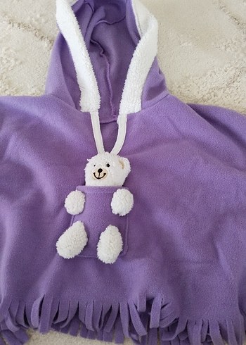 Kız çocuk panço - Görsel 2