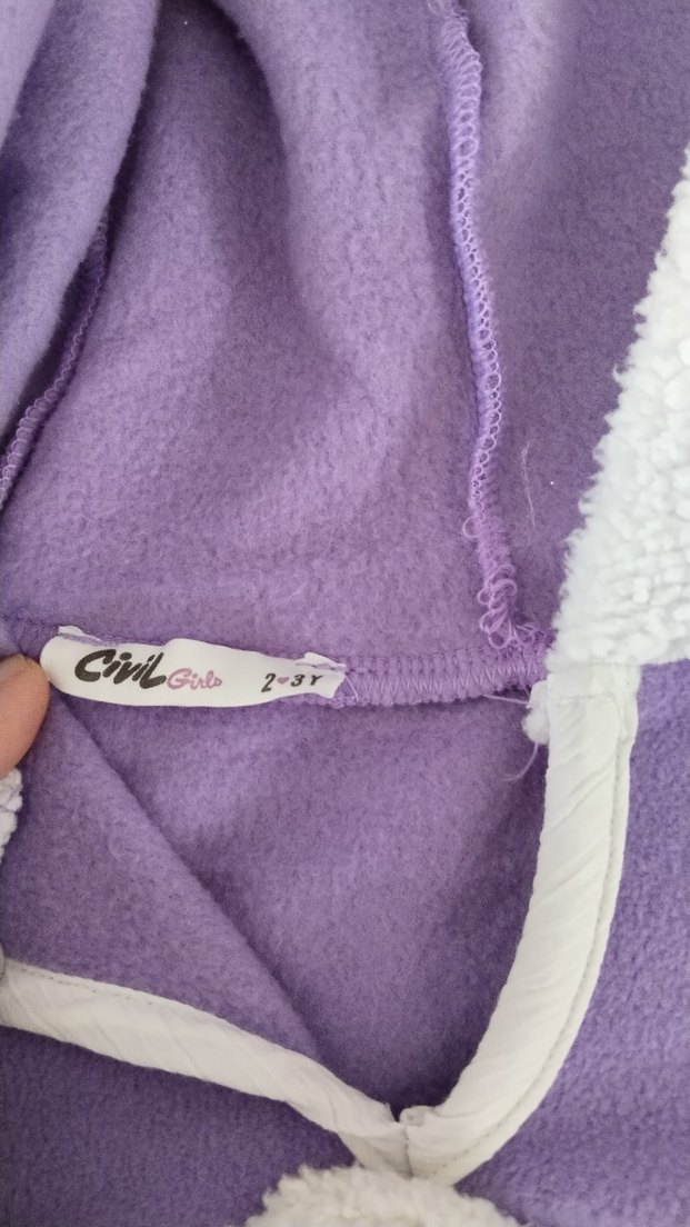 Kız çocuk panço - Görsel 3