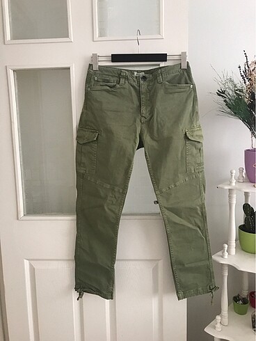 Pepe Jeans Kargo pantolon, ölçüler resimlerde, temiz