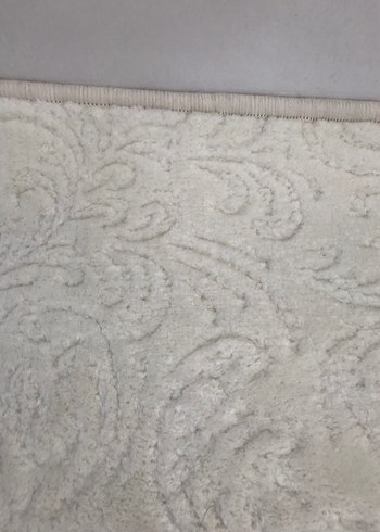 Beden gri Renk Kırık beyaz Modern Halı, En: 120 cm, Boy: 3 metre