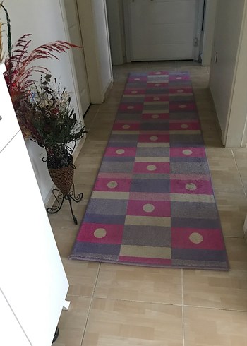 Pastel Renkli Çok Renkli Halı, 3 Metre yolluk