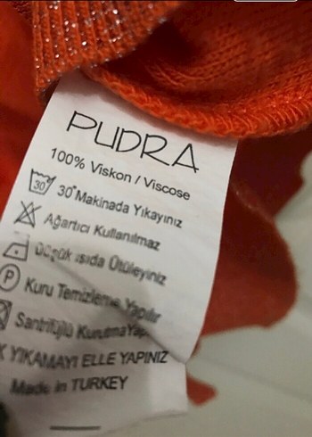 xl Beden Turuncu Kapüşonlu Salaş Sweatshirt