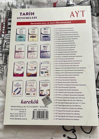 Beden AYT Tarih Denemeleri - 60 Çözümlü Test