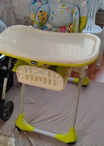 Beyaz Chicco Bebek Mama Sandalyesi