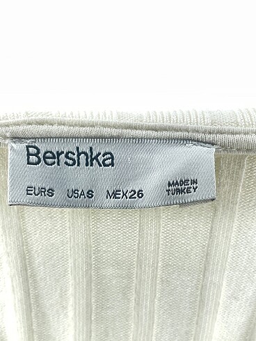 s Beden beyaz Renk Bershka Bluz %70 İndirimli.