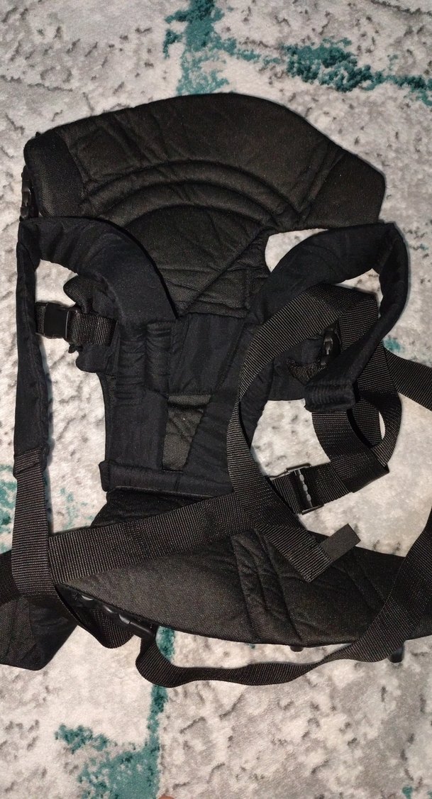 Siyah Bebek Taşıyıcı Kanguru - Görsel 2