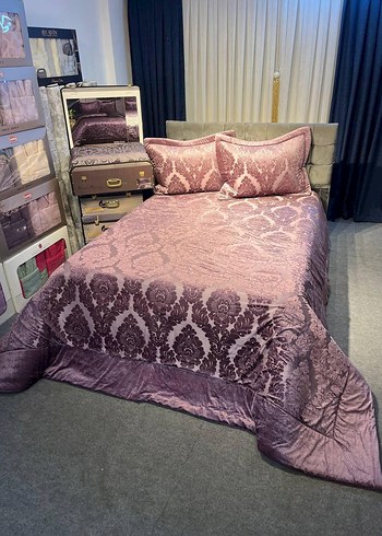 Melis jakarlı yatak örtüsü takımı - Görsel 8