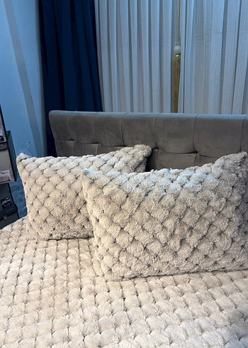 merinos diamond tavşan tüyü battaniye takımı - Görsel 13