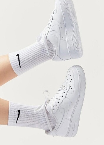 Erkek beyaz tenis corap