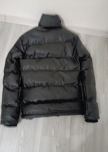 Siyah Fermuarlı Erkek Street Wear Mont - Görsel 5