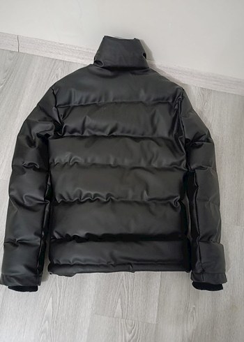 Siyah Fermuarlı Erkek Street Wear Mont - Görsel 7