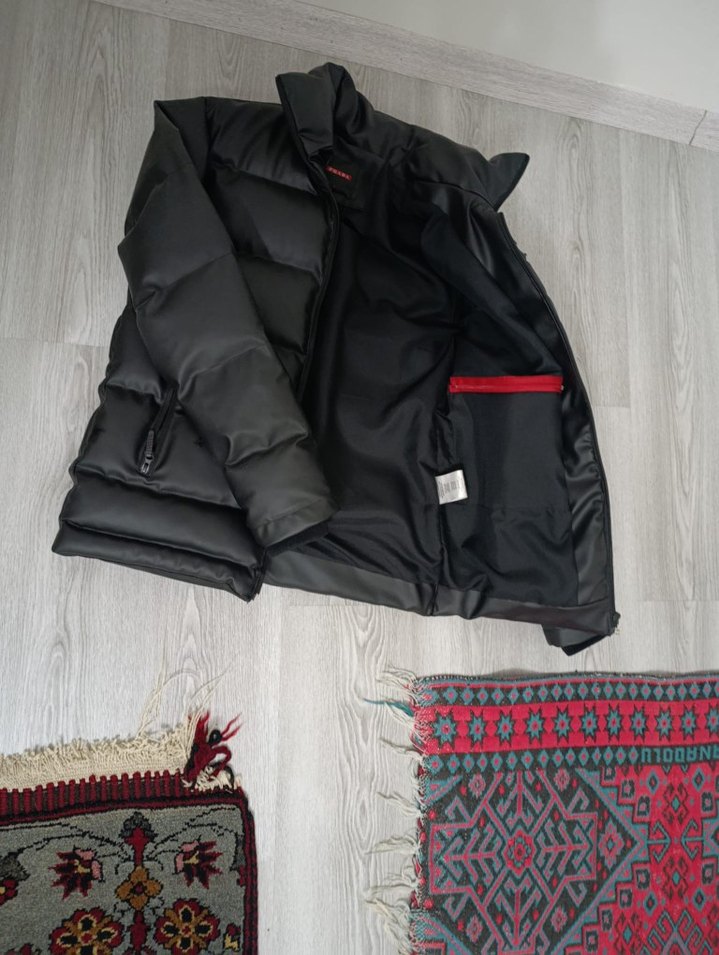 Siyah Fermuarlı Erkek Street Wear Mont - Görsel 2