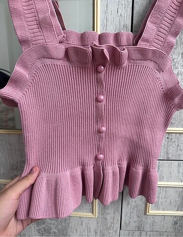 Pembe crop top