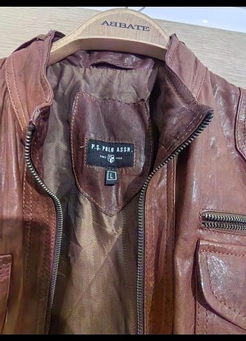Kahverengi Deri Ceket - Görsel 3