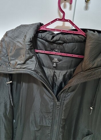xs Beden Mavi Oversize Mont
