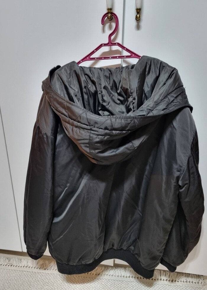 Mavi Oversize Mont - Görsel 2