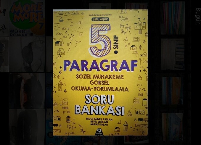 5 sınıf örnek akademi paragraf test kitabı