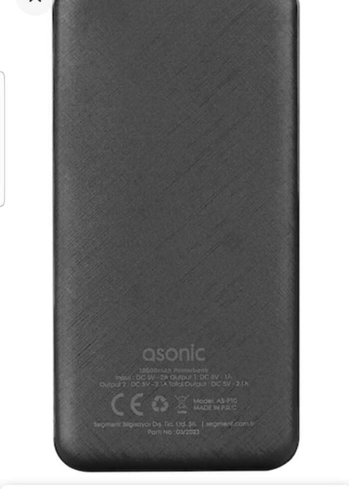 Asonic powerbank - Görsel 4