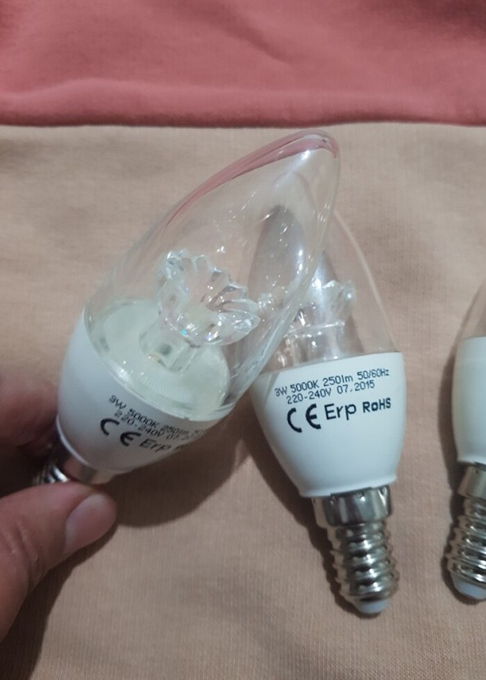 3 lü ampül  - Görsel 5