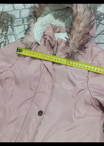 Pembe Kız Çocuk Mont - Görsel 4