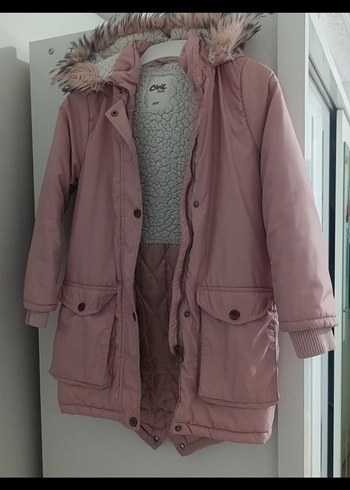 Pembe Kız Çocuk Mont - Görsel 6