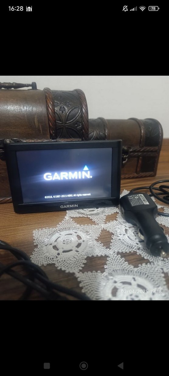 Siyah Garmin Tablet GPS Cihazı - Görsel 2