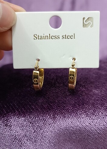 Pandora Çelik cartier küpe