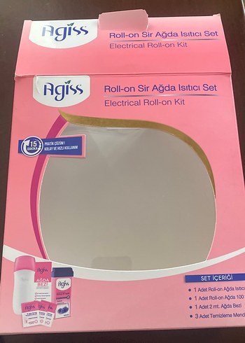 Agiss Elektrikli Roll-on Sir Ağda Isıtıcı Seti - Görsel 10