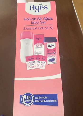 Agiss Elektrikli Roll-on Sir Ağda Isıtıcı Seti - Görsel 4