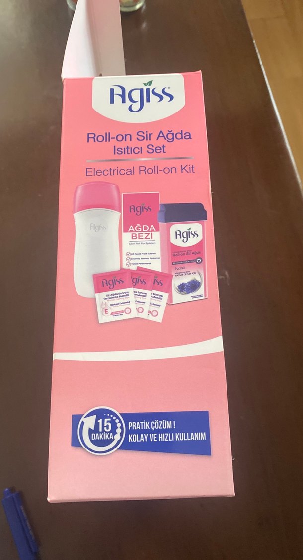 Agiss Elektrikli Roll-on Sir Ağda Isıtıcı Seti - Görsel 4