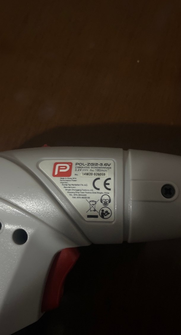 3.6V Gri Kablosuz Elektrikli Tornavida - Görsel 5