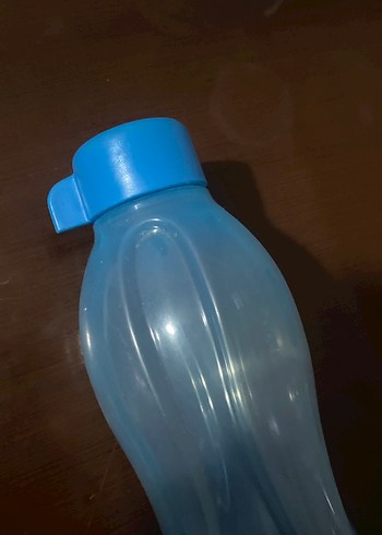 Pastel Mavi Plastik Su Şişesi - Görsel 4