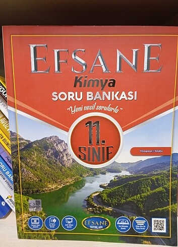 11.SINIF KİMYA SORU BANKASI EFSANE YAYINLARI YENİ SIFIR