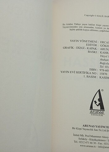 HASSECRET HALİL BARUTÇU YENİ SIFIR KİTAP DENEME - Görsel 8