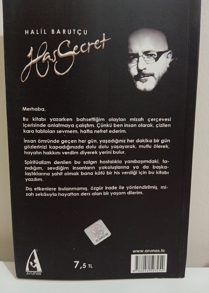 HASSECRET HALİL BARUTÇU YENİ SIFIR KİTAP DENEME - Görsel 3