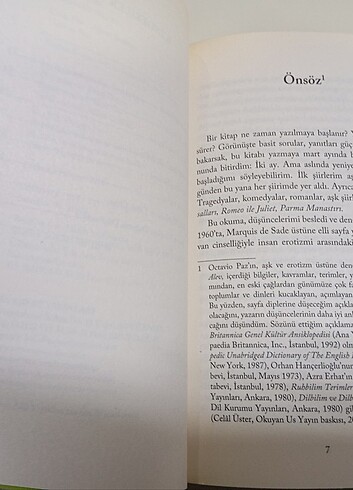 OCTAVIA PAZ ÇİFTE ALEV AŞK VE EROTİZM YENİ SIFIR  - Görsel 8