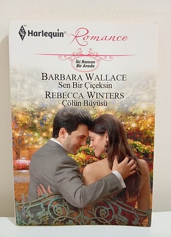 HARLEQUIN ROMANCE İKİ ROMAN BİRDEN 2.EL 