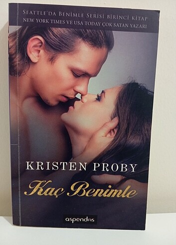 KAÇ BENİMLE KRISTEN PROBY AŞK YENİ GİBİ ÇOK İYİ DURUMDA 