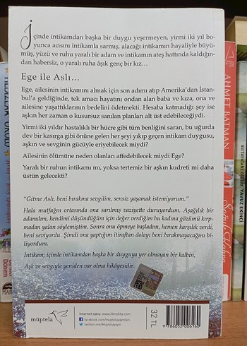  AYŞE ÇİÇEKOĞLU İNTİKAM ROMANI YENİ GİBİ