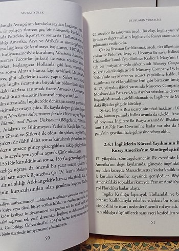 ULUSLARIN YÜKSELİŞİ MURAT YÜLEK YENİ SIFIR KİTAP - Görsel 9