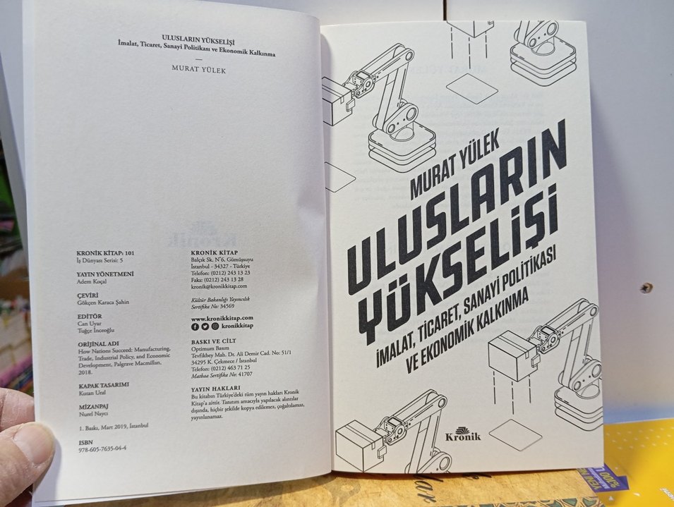 ULUSLARIN YÜKSELİŞİ MURAT YÜLEK YENİ SIFIR KİTAP - Görsel 5