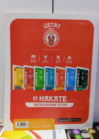 11.SINIF ÜSTAT DERKİ YAYINLARI HAKATE KİMYA HAFTALIK KAZANIM T. - Görsel 2