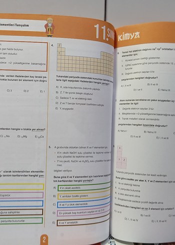 11.SINIF ÜSTAT DERKİ YAYINLARI HAKATE KİMYA HAFTALIK KAZANIM T. - Görsel 8