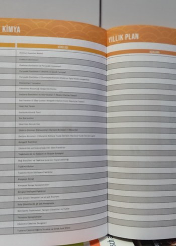 11.SINIF ÜSTAT DERKİ YAYINLARI HAKATE KİMYA HAFTALIK KAZANIM T. - Görsel 7